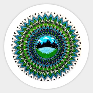 Blue Mountain Sticker